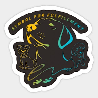 dog lover 2 Sticker